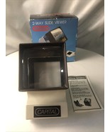 Capital 2-WAY SLIDE VIEWER Working Condition With Box and instructions V... - $214.39 MXN