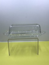 Fostoria Century Clear Glass- 1/4 Lb Covered Butter Dish - $29.65