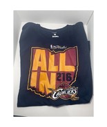 Cleveland Cavaliers Cavs Basketball ALL IN 216 2016 Finals Shirt Mens L/XL - $15.67 CAD