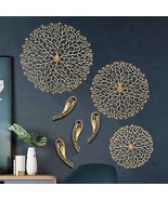 ASR Modern Luxury Handcrafted luxury Set of 7 Lotus Leaf with Fish Metal... - €214,76 EUR