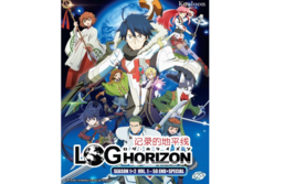 Dvd Anime Log Horizon Complete Season 1+2 (1-50 End) +Special Recap English Dub* - £22.73 GBP