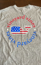 Vineyard Vines Mens Americana Tshirt Big &amp; Tall New Flag whale 2XB - $36.98