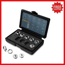 Versatile 10-Piece Router Bushing Set for Porter Cable &amp; More - Durable ... - $44.54