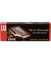Lu Petit Ecolier European Milk Chocolate Biscuit Cookies, 5.3 oz - £19.94 GBP