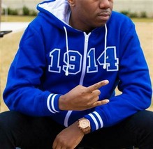 Phi Beta Sigma Fraternity Zip Up Hoodie 1914 Phi Beta Sigma Zip-Up Hoodie  - $1,109.28 MXN