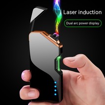 Metal Photoelectric Induction Double Cigarette Lighter - $24.99