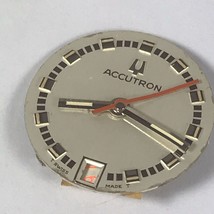 Bulova Accutron Watch Dial 19.4mm Womens Date - $8.60