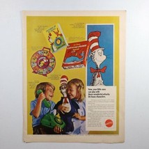 Vtg Mattel Dr Seuss Games and Toys Baby Tender Love Doll Print Ad 10 3/8 x13 1/2 - £10.52 GBP