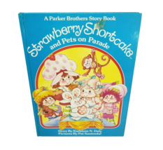 Vintage 1983 Strawberry Shortcake Pets On Parade Kids Story Book Parker Brothers - £22.02 GBP