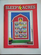 Sleepy Acres Quilt Pattern Book Any Bradley Designs Quilting Sewing SC 2005 - £18.60 GBP
