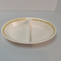 Vintage Franciscan Hacienda Gold Divided Serving  Dish #2164 11&quot; x  7.5&quot; - $21.49