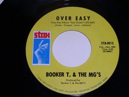 Booker T. &amp; The MG&#39;s Over Easy Hang Em High 45 RPM Record Vintage Stax Label - £15.75 GBP