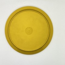 Vtg Tupperware 7&quot; Replacement Lid Mustard Yellow For Seal N Serve Bowl 1207 - 6 - £3.89 GBP