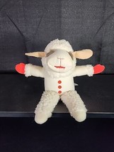 Vintage Lamb Chop Plush Stuffed Animal 9&quot; Shari Lewis 1992 RARE Original - £10.44 GBP