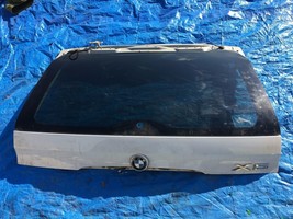 BMW E53 X5 REAR BACK TRUNK TAIL GATE LID GLASS UPPER DOOR OEM TAILGATE W... - $182.67