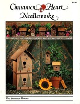 Cinnamon Heart Needleworks The Summer House Birdhouse Cross Stitch Patterns - $5.72