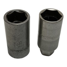 MATCO Tools Lot CP246-266 Flip 3/4&quot; x 13/16&quot; &amp; BD266P 13/16&quot; Sparkplug Socket - $28.45