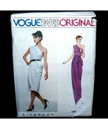 Vintage 80s Givenchy Vogue Paris Uncut Pattern 2307 Draped Greek Goddess... - £63.58 GBP