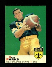 1969 Topps #127 Dave Parks Vg+ Saints *X65323 - £1.29 GBP