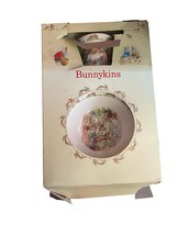 1989 Royal Doulton Bunnykins Childrens 3 Piece Set Bowl, Mug, Plate Ugly... - $12.00