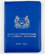 1970 Singapore Excellent État Kit En Hors-Circulation W / Bleu Pochette Et - $110.17