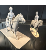 2pc lot French Indian War Painted 1754-1763 British Characters Cast iron - $42.75