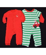 Infant Boy 3-6m 3m HOLIDAY 1pc Outfit Set Lot Carter&#39;s Reindeer Impressi... - £7.10 GBP