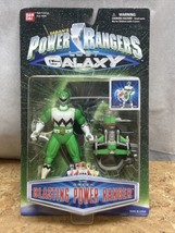 1999 Mighty Morphin Power Rangers Lost Galaxy Green Blasting Power Ranger JD - £77.84 GBP
