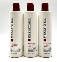 Paul Mitchell Flexible Style Hair Sculpting Lotion Lasting Control 16.9 oz-3 Pac - £51.35 GBP