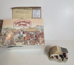 1983 David Winter Cottages Staffordshire Stable in Original Box W/COA Vintage - £53.95 GBP