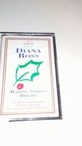 Diana Ross Making Spirits Bright Audio Cassetta 1994 Hallmark 12 Natale ... - $11.74