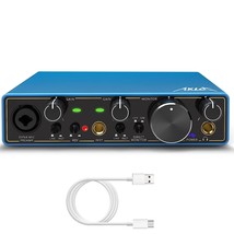 Usb Audio Interface, Xrl Audio Interfaces, For The Guitarist, Vocalist, Podcaste - £67.93 GBP