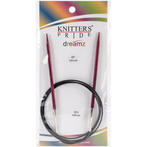 Knitter's Pride-Dreamz Fixed Circular Needles 40"-Size 6/4mm - $18.74