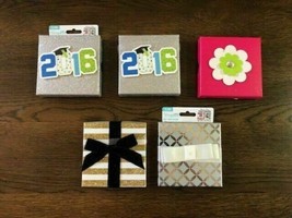 5 GIFT CARD HOLDER boxes multi styles (FREE SHIPPING) - $6.74