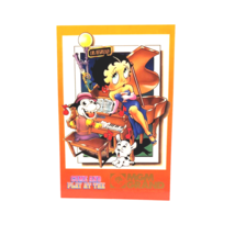Betty Boop MGM Grand Postcard Collectors Series 008 Vintage 1993 Piano Bar Sing - £5.37 GBP