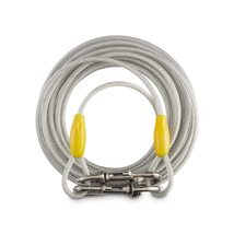 Petco Brand - You &amp; Me Free-to-Flex Tie-Out Cable for Dogs up to 150 lbs., 30&#39; L - £22.09 GBP