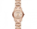 Burberry BU9235 Ladies The City Engraved Check Watch - $274.99