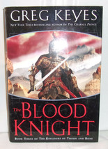 Greg Keyes BLOOD KNIGHT First edition Hardcover D/J Fencing Swords Fantasy Nice - £12.91 GBP