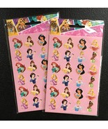 Children&#39;s Disney Princess Sticker Packets - 2 Packets, 192 Stickers - New - £5.86 GBP