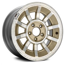 Wheel For 1984-1991 Jeep Cherokee 15x7 Alloy 10 Slot Tan Machined Face 5-114.3mm - £292.88 GBP