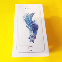 EMPTY BOX ONLY / NO PHONE 100% GENUINE ORIGINAL APPLE IPHONE 6S SILVER ... - $13.30
