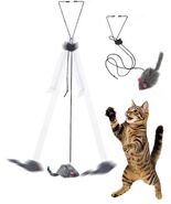 Paws Power Hanging Door Cat Mouse Toy Interactive Indoor Play Exercise - $182.68 MXN