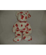 TY Beanie Buddy - SMOOCH The Kisses Bear ~ 13.5” CUTE Stuffed Animal Toy... - €17,04 EUR
