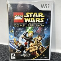 LEGO Star Wars: The Complete Saga (Wii, 2007) Complete CIB Tested and wo... - $12.86