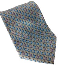 Pierre Cardin Blue Purple Seal Balancing Beach Ball Novelty Silk Necktie - £16.58 GBP