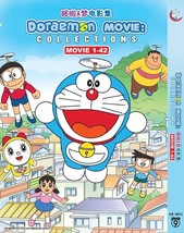 Anime Doraemon The Movie Collections - Movie 1-42 DVD Box set English Subtitle - £39.46 GBP