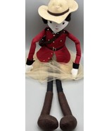 Pottery Barn Kids Canadian Maple Cloth Doll Mountie Special Edition 28&quot; ... - $265.80 MXN
