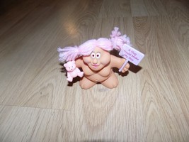 3&quot; Russ Chubby Lady Troll Pvc Figure Cake Topper A Hug Would Make My Day Pink - £7.84 GBP
