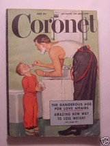 Coronet June 1951 James A Michener Alfred Hitchcock Gene Autry Great Novels - £4.22 GBP