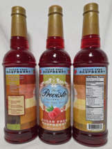 (3 Ct) Piu Del Previsto Sugar Free Raspberry Gourmet Coffee Syrup 25.4 f... - $34.64